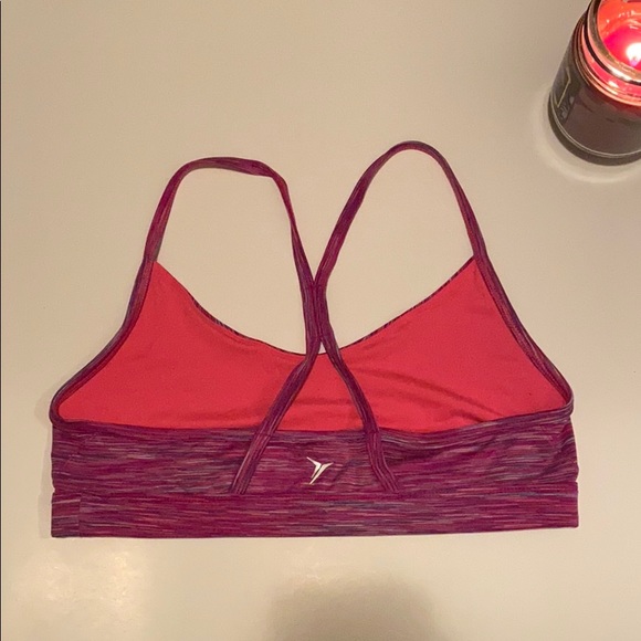 Old Navy Purple Sports Bra - Picture 2 of 3